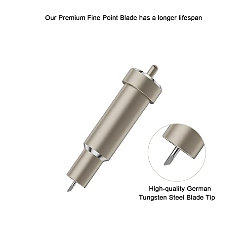 Premium Fine Point Blade for Maker 3/Maker/Venture/Explore 3/Explore Air 2/Air/One, FAHUNG Fine Point Blade Plus Housing Cuts Paper, Cardstock, FAHUNG