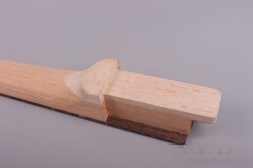 Electric Guitar Neck Blank 22 Fret 24.75 inch Mahogany Wood Paddle Head Rosewood Fretboard Guitar Neck Unfinished Electric Guitar Neck Replacement WoodArtSupply