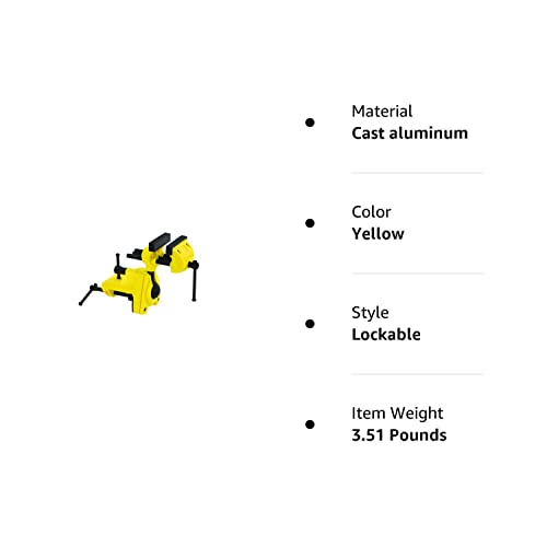 Multi-Angle Vise, Swivel, 2-7/8 In STANLEY