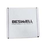 BESWELL-1180 Ft.lbs Max Loosen Torque 1/2" Regular Size Twin Hammer Air Impact Wrench-BW-112BN BESWELL