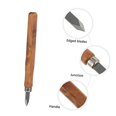 Housoutil 5pcs Woodworking Marking Knife Wood Sculpting Tools Detail Carving Knife Wooden Carving Chisels Carpenter Tools Specialty Tools Woodworking Housoutil