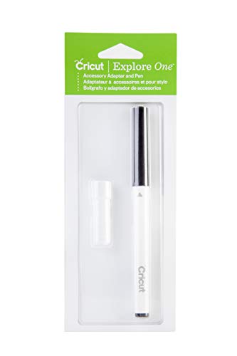 Cricut Explore One Accessory Adapter and Pen, Black, 2002845 - WoodArtSupply