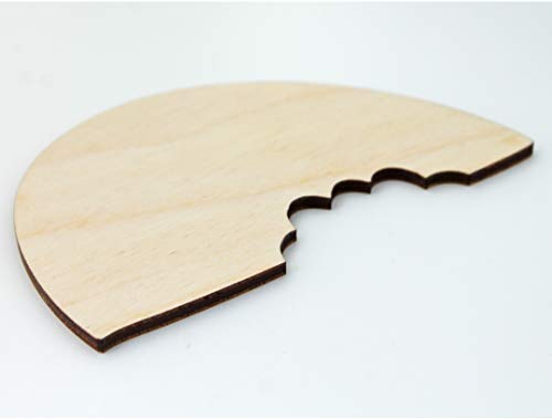 6-Pack Watermelon with or without Holes Unfinished Wood Cutout DIY Crafts Door Hanger Ready to Paint Cut Out Birch Plywood All Sizes Texan Wood Crafts