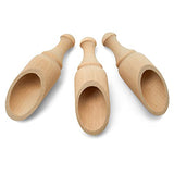Mini Wooden Scoops 3-3/4 Inches Long, 10 Unfinished Mini Scoops for Jars, Bath Salts, Body Scrubs, Salt & Spice Containers, by Woodpeckers Woodpeckers
