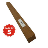 Exotic Wood Zone | Combo Pack 5, Cherry Turning Blanks | 1" x 1" x 12" Exotic Wood Zone