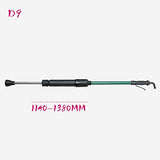 WELLVEUS D9 Pneumatic Tapping Machine Air Hammer Sand Rammer Air Drill Tapper Concrete Tools Power Hammer Drills 1140-1380mm for Industry WoodArtSupply