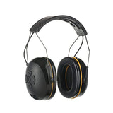 PROTEAR NRR 25dB Noise Reduction Digital Radio Ear Muff, Ear Hearing Protection Earmuff with Boom Microphones, Bluetooth Headphone Function for Daily PROTEAR