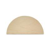 Half Circle Cutouts 12 inch, Pack of 3 Semicircle Wooden Cutouts for Crafts, Wood Signs & Unfinished Wood Door Hangers, by Woodpeckers Woodpeckers