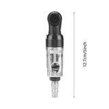 Square Drive Pneumatic Wrench Straight Shank Air Ratchet Wrench for Machinery Manufacturing and Automotive Industries(3/8") FTVOGUE