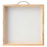 12”; x 12”; Whitewashed Framed Wood Sign by Make Market® ArtMinds