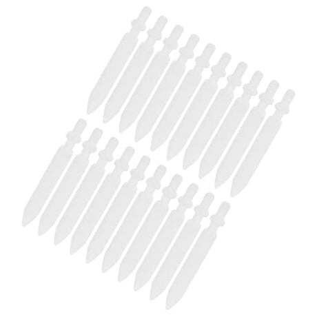 VICASKY 20pcs Acrylic Marker Pen Replacement Tip Plastic Paint Pen Tip 0.7mm Universal Marker Pen Tips 0.7mm VICASKY