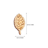 EXCEART 200pcs Unfinished Wood Cutout Set Rustic Wood Forest Animal Leaf Mushroom Craft Pieces Slice Embellishment for Home Wedding Decor DIY Jewelry EXCEART