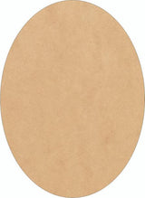Wood Oval 16" Cutout, Unfinished Wooden 1/4" MDF Oval Shape NEXTCraft