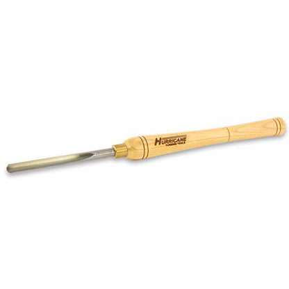 Hurricane Turning Tools, HTT-112, High Speed Steel, 1/2" Spindle Gouge (1/2" Flute) for Woodturning - WoodArtSupply