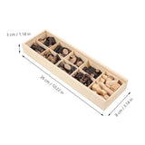 TEHAUX 1 Set Wood Chip Set Tree Bark Slices Wood Slice Wood Aquarium Ornament Unfinished Log Sticks Natural Wood Discs Wood Embellishment Mini Tools TEHAUX