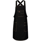 Red Kap mens Shop work utility aprons, Prewashed Black, 28W x 36L US Red Kap