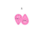 Small Leaf Shape Earring Silicone Molds for Making Resin Jewelry Epoxy Resin Molds Earring Jewelry Resin Silicone Casting Molds for DIY Women Angel Wings