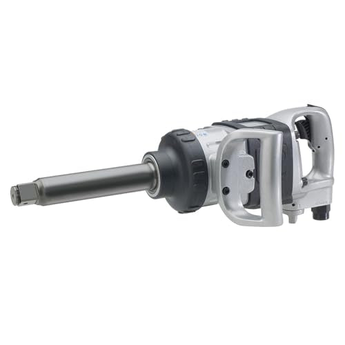 Ingersoll Rand 285B-6 1 Pneumatic Impact Wrench - Heavy Duty Torque Output, 6 Inch Extended Anvil, 1 Inch, 2 Handles, High Precision, Accessibility, Ingersoll Rand