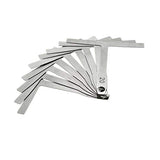 LGEGE UnderString Radius Gauge for Guitar and Bass Setup Bridge Saddle Adjustments Set of 9 Luthier Tools LGEGE