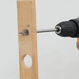 GMTOOLS 13 Piece Spade Drill Bit Sets, Paddle Flat Bit for Hole Cutter Woodworking, 1/4" to 1-1/2", Carbon Steel Paddle Flat Bit with Quick Change GMTOOLS