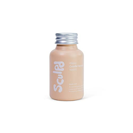 Sculpd Clear Glossy Candle Making Varnish, Perfect for Air Dry Clay Pottery, Create Clay Candles and Protect with Our Glossy Candle Varnish, Sculpd