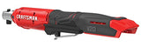 CRAFTSMAN V20 Cordless Ratchet Wrench, 3/8 inch Drive, 300 RPM, up to 35 ft-lbs of Torque, Bare Tool Only (CMCF930B) Craftsman