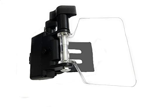 Bauer Bench grinder eye shield glass and brackets 2 sets(OEM) Replacement with Built- in LED lights-2021 Gitachi