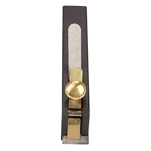 Mini Wood Planer, Ebony Woodworking Hand Plane, Mini DIY Cable Line Woodworking Plane Carpenter Wood Cutting Tool Yosoo