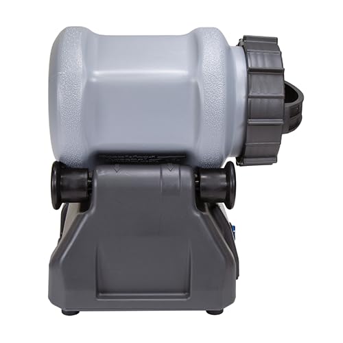 Frankford Arsenal Platinum Series Rotary Tumbler Lite with Clear Viewing Window and Leakproof Seal for Cleaning and Polishing During Reloading Frankford Arsenal