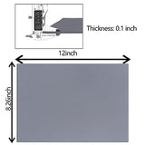 Frddiud Rubber Stamp Sheets for Laser Engraving Machine, 2 PCS A4 Size Engraving Soft Rubber Mats for Laser Cutter to Make Rubber Stamps, Ink Stamp Frddiud