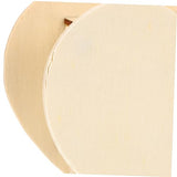 Abaodam 4pcs DIY Piggy Bank Unfinished Wood Toys to Paint Change Holder Case Coin Storage Jar Large Piggy Bank Wooden Money Bank Heart Shaped Piggy Abaodam