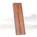 VILLCASE 1 Pair Wooden Whittling Kit Calligraphy Paperweight Unfinished Craft Block Chinese Desktop Decoration Glass Paperweights Wood Paperweight VILLCASE