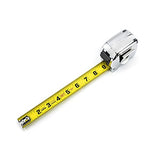 Crescent Lufkin 1/2 x 12' Chrome Case Yellow Clad Tape Measure - L912-02 Lufkin
