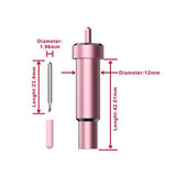 Bonded-Fabric Blade, Explore Fabric Blade, Artarron Fabric Bonded Blade and Housing for Cricut Maker 3/Maker/Explore 3/Explore Air 2/Air, for Cutting Artarron