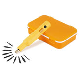 YUCHENGTECH Electric Wood Chisel Carving Tool Electric Woodworking Carving Chisel Tools Electric Wood Carving Chisel with 10 Carving Blades YUCHENGTECH