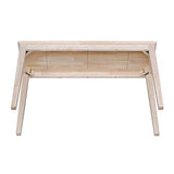 International Concepts Shaker Sofa Table, Unfinished IC International Concepts