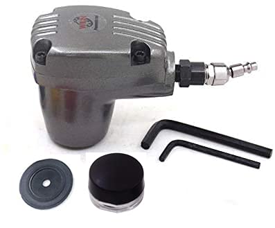 Air Palm Hammer Automatic Hammers Auto Handheld Pneumatic Knocking Hammer 1000 Stroke with Medium Hard Plastic Hammer Tip for Body Repair Plastic Jitterbug