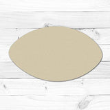 22'' x 1/4'' Wooden Football Shape, Unfinished Wood Craft, Build-A-Cross, tan (1-4_22S1M5) Generic