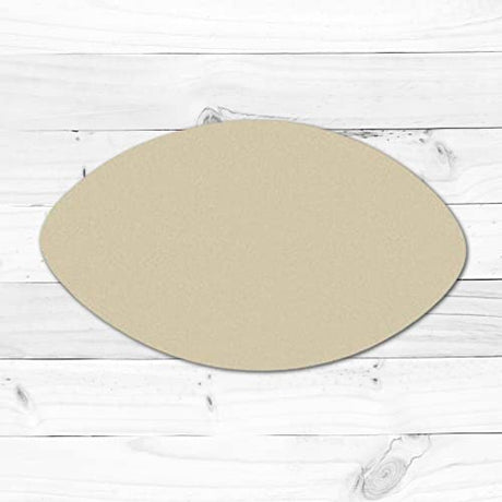 22'' x 1/4'' Wooden Football Shape, Unfinished Wood Craft, Build-A-Cross, tan (1-4_22S1M5) Generic
