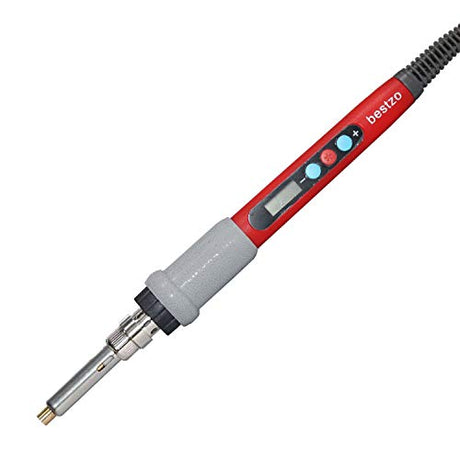 BESTZO Wood Burning Kit -LCD Wood Burning Tool Kit With Soldering Iron, Pyrography Tool Kit Wood Burning Pen With Embossing,Carving,Soldering Tip, Bestzo