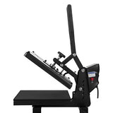 VEVOR Heat Press, 15x15 Power Heat Press Machine, Fast Heating, High Pressure Heat Press Machine for T-Shirt, Digital Industrial Sublimation Printer VEVOR