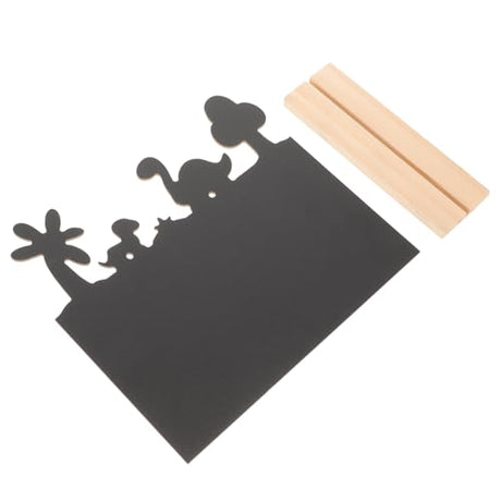 Operitacx Wood Signs Chalk for Kids Signs for Home Decor Home Decor Signs Blackboard for Kids Mini Chalkboards Kids Chalk Chalkboard for Kids Blank Operitacx