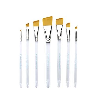 Aqualon Royal & Langnickel Angular Artist Brush Set, 7-Piece