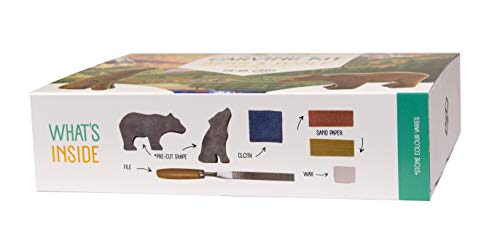 Studiostone Creative Bison Soapstone Carving Kit