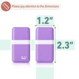 Mr. Pen- Erasers for Kids, 6 Pack, Pastel Colors, Eraser with Cover and Roller, Pencil Eraser Shaving Roller case Mr. Pen