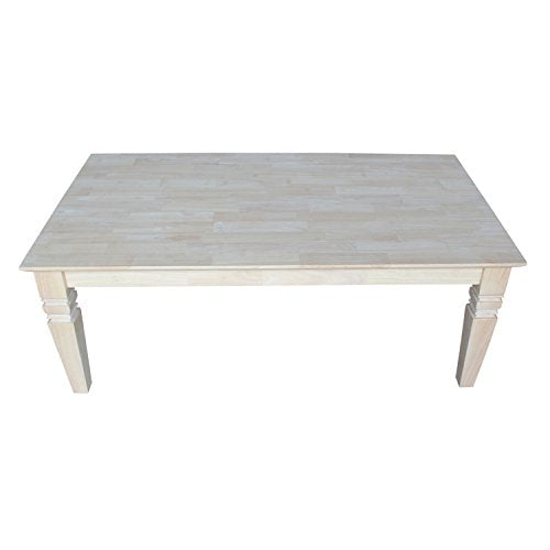 International Concepts Java Coffee Table Unfinished