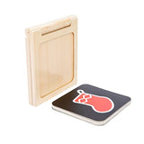 Montessori Play Kit for 0-6 Month Baby Tummy Time Interactive Toys Baby Brain Development Toys Rattle Montessori Toy Interlocking Rings Black, White Adena Montessori