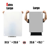 31.5" x 23.6" Extra Large Silicone Mat for Resin Casting, Epoxy and Crafts, Nonstick Silicone Sheet for Jewelry Casting Molds, Clear Countertop Foepoge