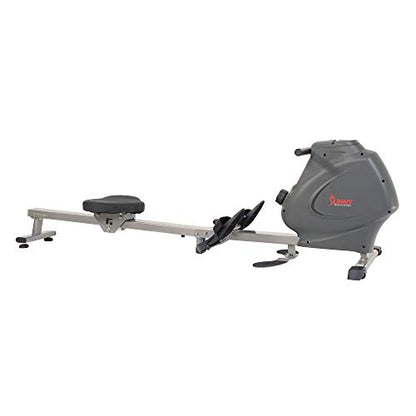 Sunny Health & Fitness Multifunction Premium Magnetic Indoor Rowing Machine - SF-RW5941 - WoodArtSupply