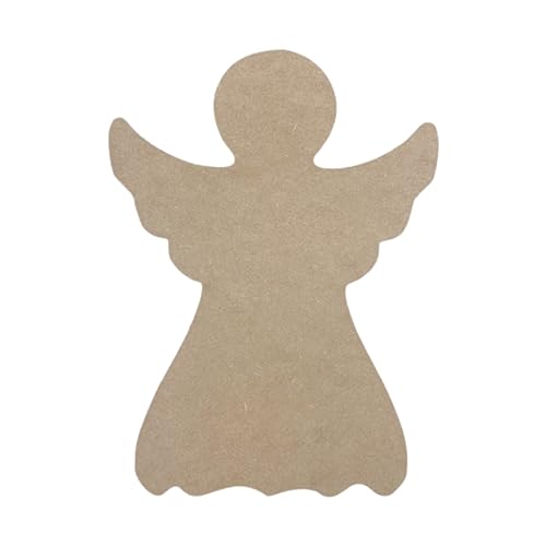 Christmas Angel Unfinished Cutout, Christmas Shape, Wooden Shape, Paintable DIY Craft, Build-A-Cross Build-A-Cross